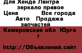 Для Хенде Лантра 1995-99 J2 зеркало правое › Цена ­ 1 300 - Все города Авто » Продажа запчастей   . Кемеровская обл.,Юрга г.